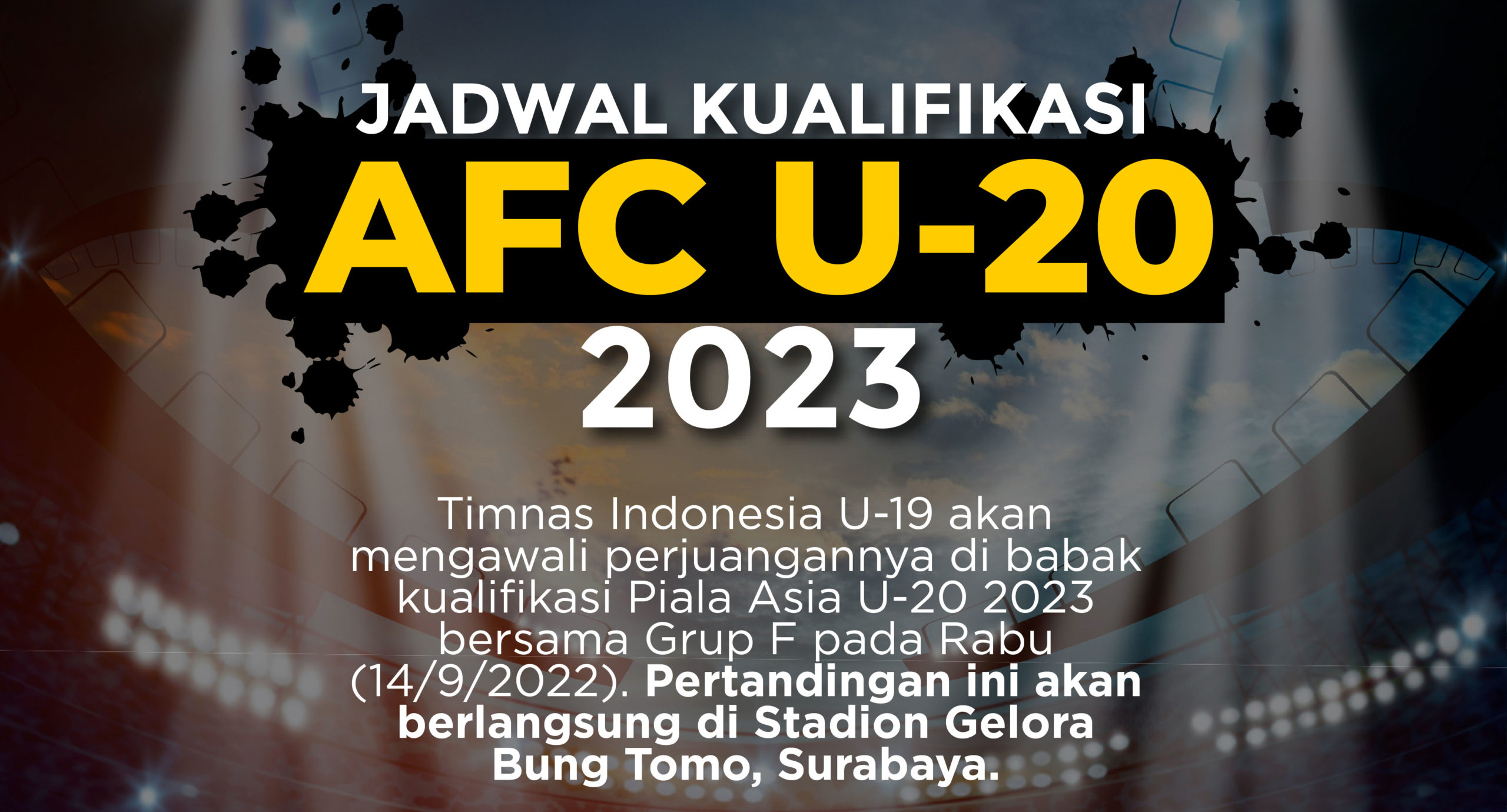 Jadwal Kualifikasi Afc U