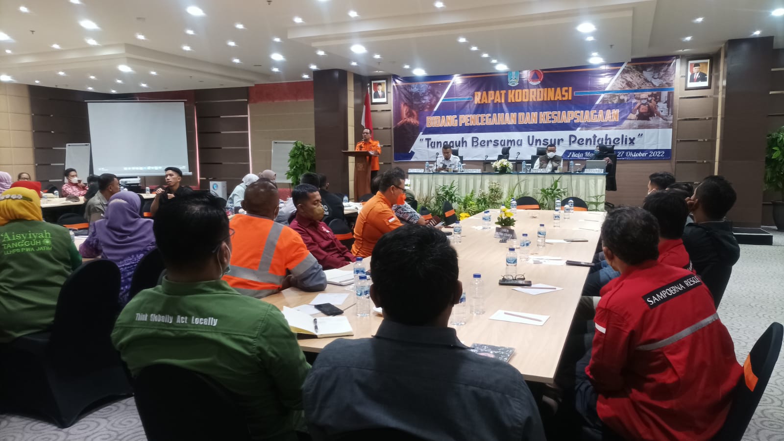 BPBD Jatim Minta Unsur Pentahelix Lebih Kompak Hadapi Bencana Suara