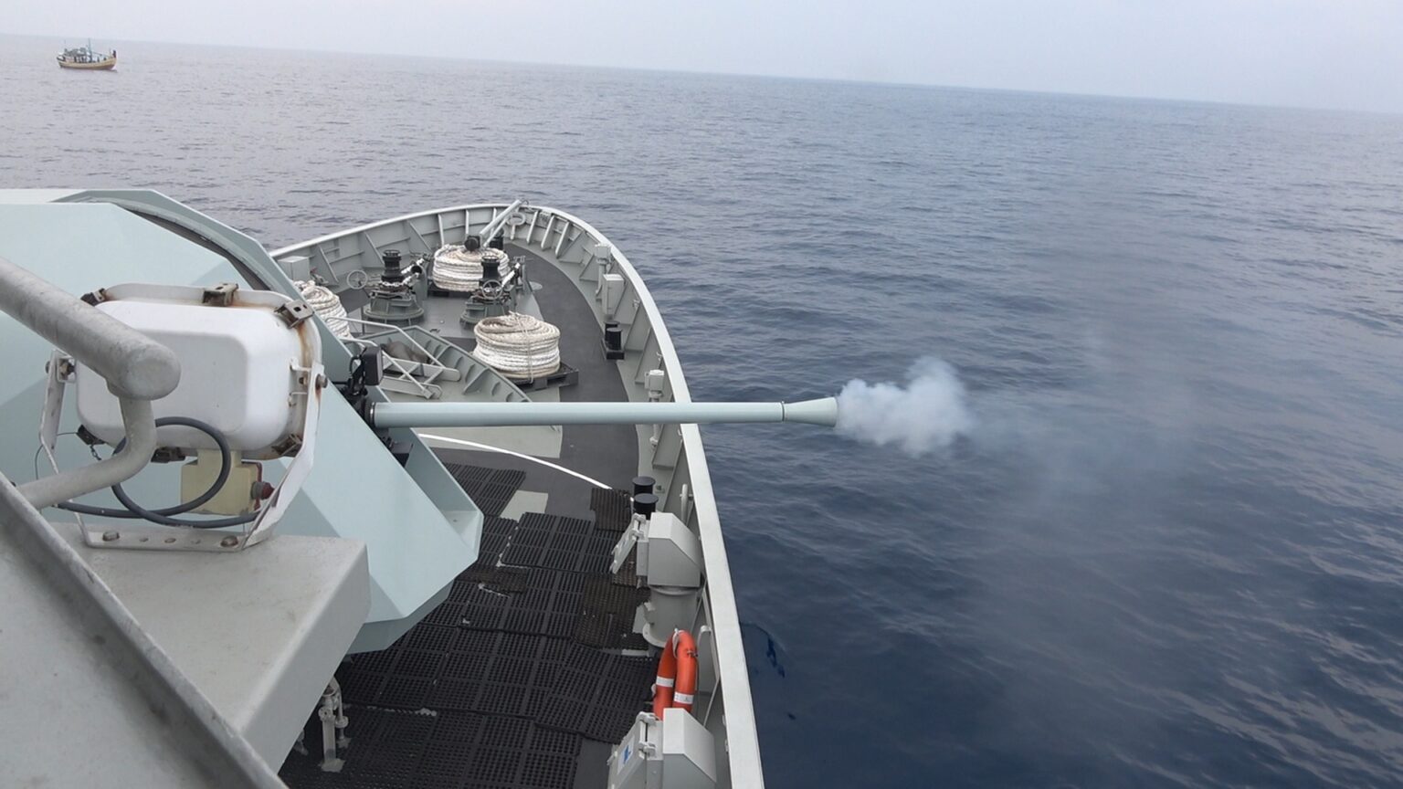 KRI Kerambit 627 Susul Keberhasilan Uji Tembak Setelah KRI Halasan 630