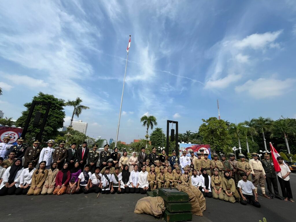 Upacara Hari Bhayangkara Pemkot Surabaya Perkuat Sinergi Dengan Polri