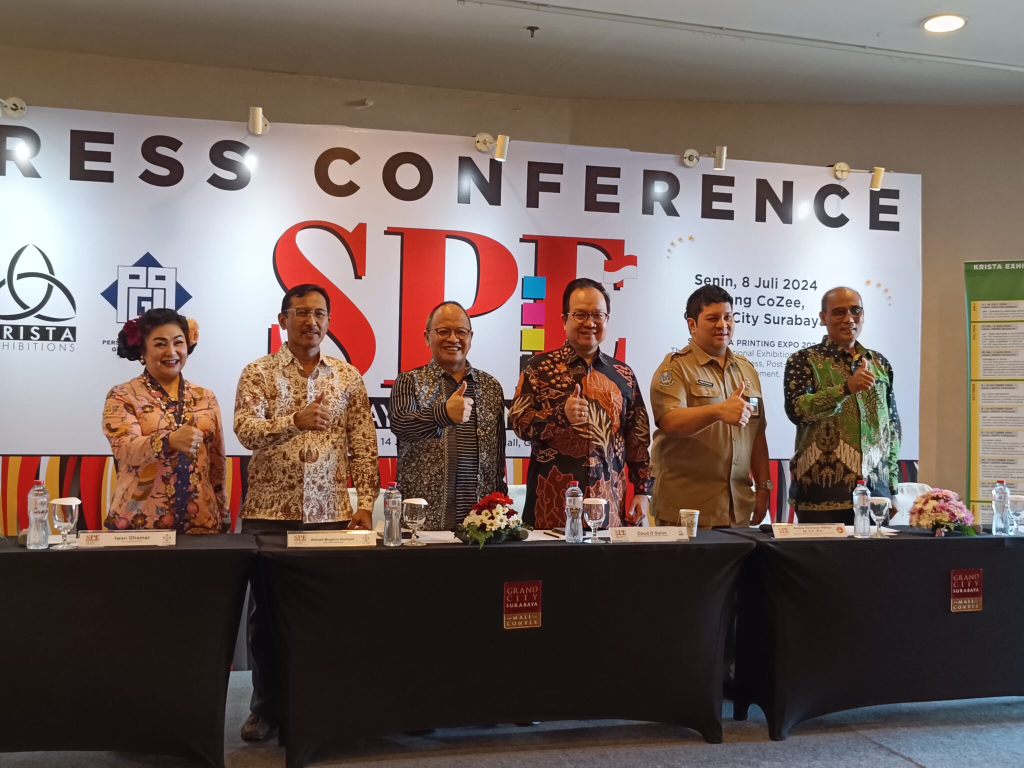 Surabaya Printing Expo Akan Digelar Di Grand City Targetkan 15 Ribu