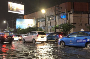 Kondisi Genangan di JL Embong Malang