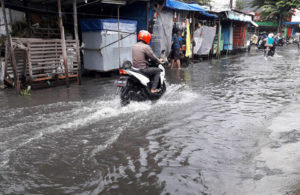 Banjir di Pasar Manukan