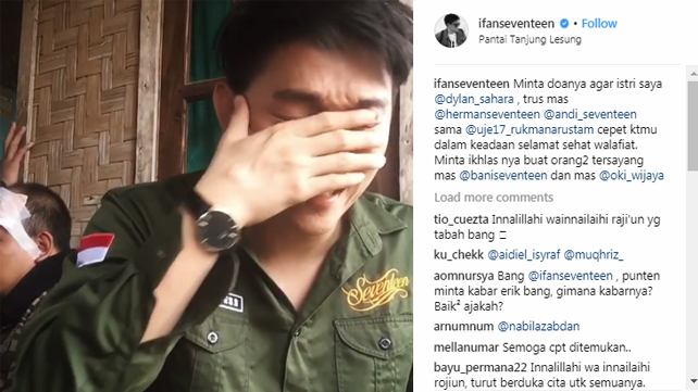 Basis Dan Manager Band Seventeen Jadi Korban Tsunami Selat Sunda