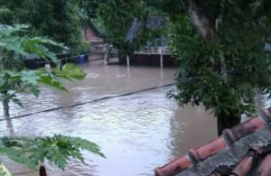 Banjir di Caruban Madiun