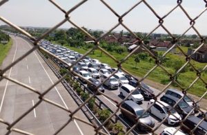 Macet di Tol Pandaan