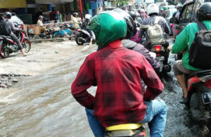 Kondisi Banjir di Kepuh Kiriman