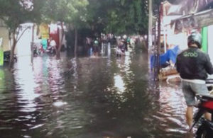 Banjir di Pacuan Kuda