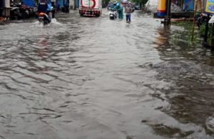 Banjir di Tambak Sawah