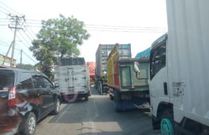 Bypass Krian arah Mojokerto Macet