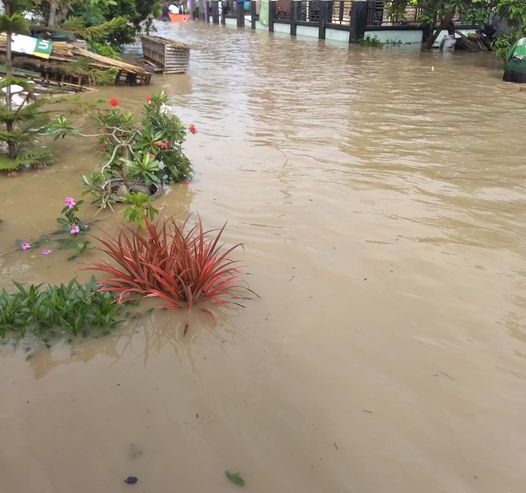 Kondisi Banjir di Ngablak - Benjeng, Minggu (13/12) pagi