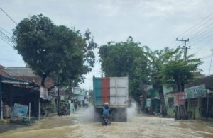 Banjir di Pasar Blega