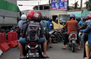 Kemacetan Simpang Empat Gedangan