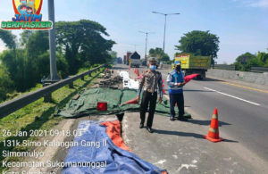 Jalan Retak di Tol