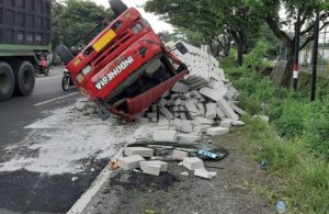 Kecelakaan Truk di Pandaan