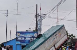 Kecelakaan Truk di Deket Lamongan