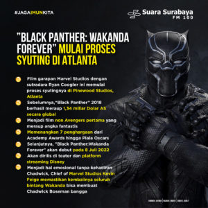 "Black Panther : Wakanda Forever" Mulai Proses Syuting di Atlanta