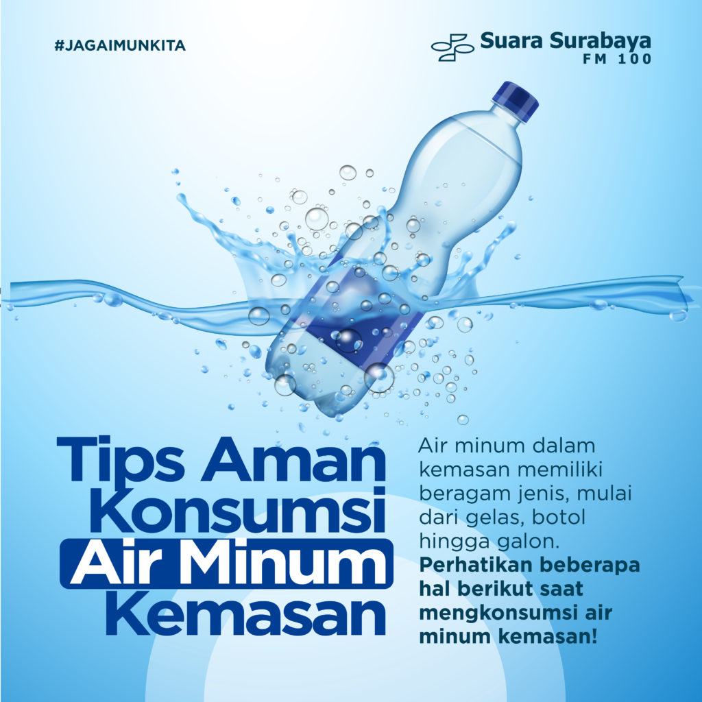 Tips Aman Konsumsi Air Minum Kemasan