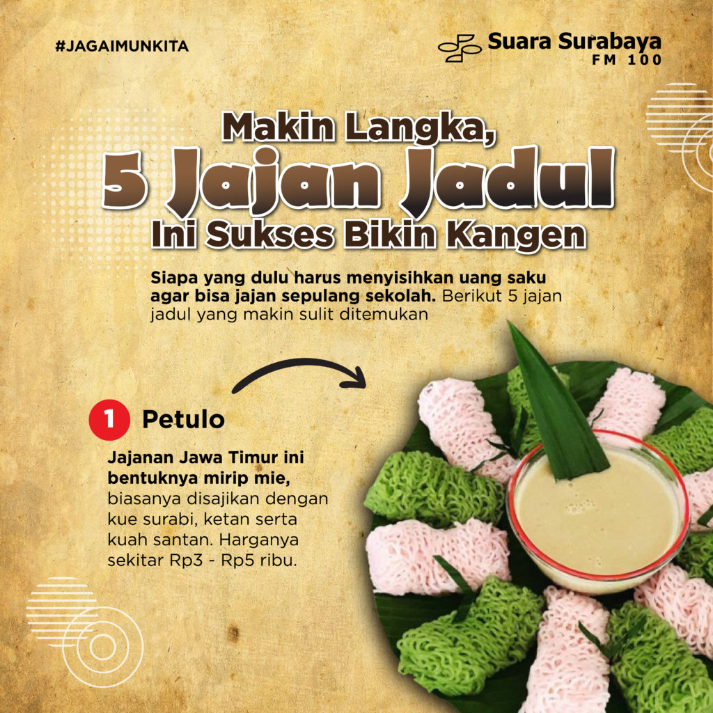 Makin Langka 5 Jajan Jadul Ini Sukses Bikin Kangen