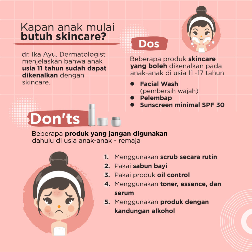 Skincare Anak 11 Tahun Yang Bagus