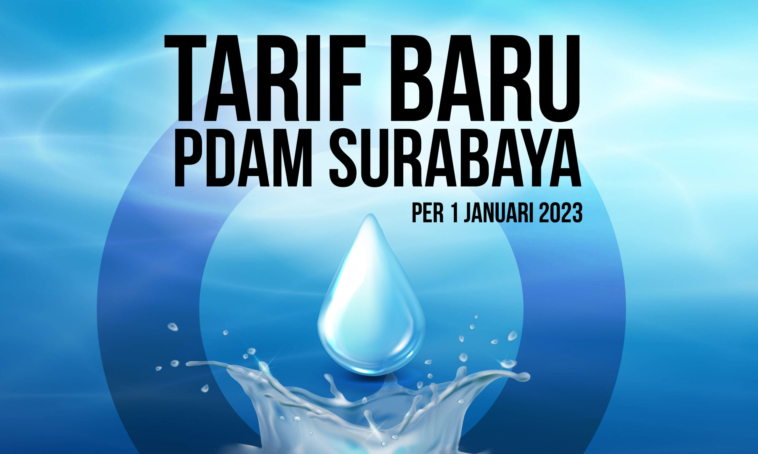 Tarif Baru PDAM Surabaya