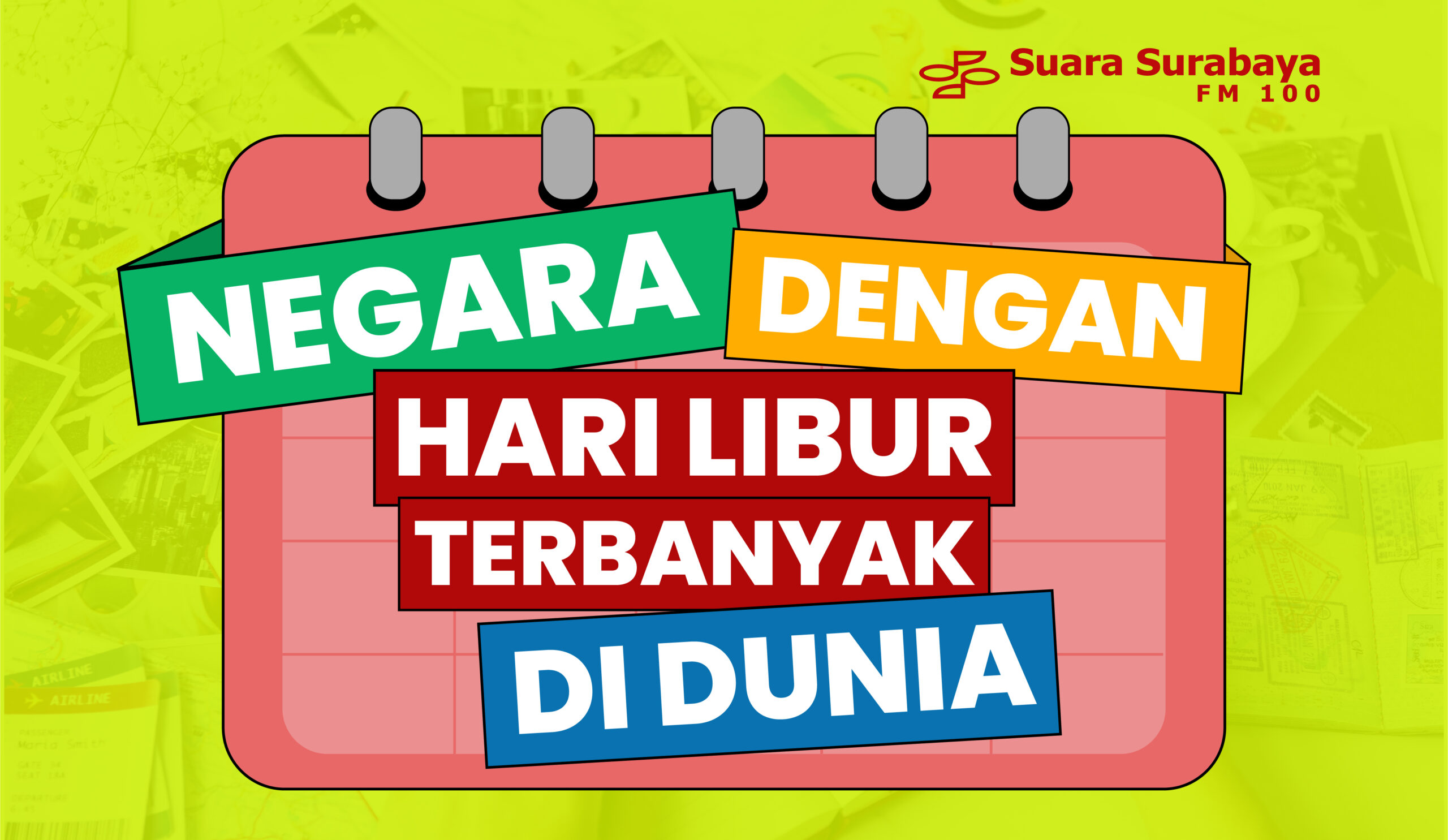 Negara dengan Hari Libur Terbanyak di Dunia