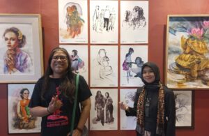 Pegang Erat, Pameran Lukisan Pasutri Budi Bi dan Tri Ami