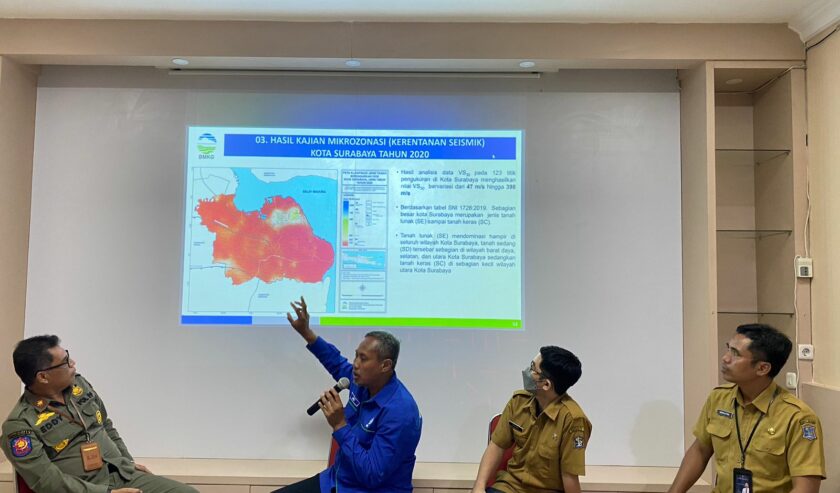 Surabaya Kembali Lakukan Survei Mikrozonasi Untuk Perkecil Risiko Dampak Gempa Bumi Suara Surabaya