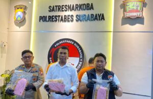 Kasus Peredaran Narkoba di Surabaya Diungkap