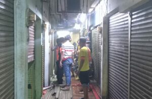 Kebakaran di Pasar Wonokromo Surabaya