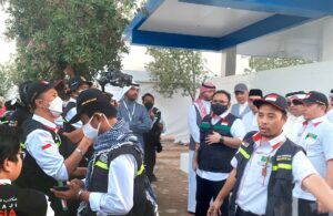 Cek Kesiapan Fasilitas Puncak Haji di Arafah