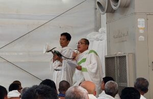 Jemaah Haji Indonesia Melaksanakan Wukuf di Arafah