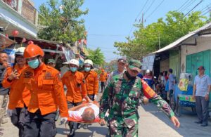 Simulasi Kebakaran Tangki Depo Pertamina Surabaya