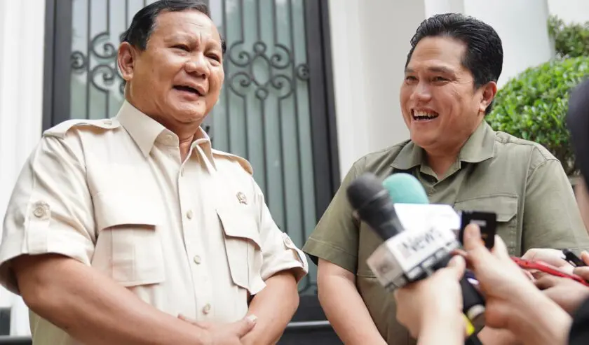Erick Thohir Nyatakan Dukungan Kepada Prabowo