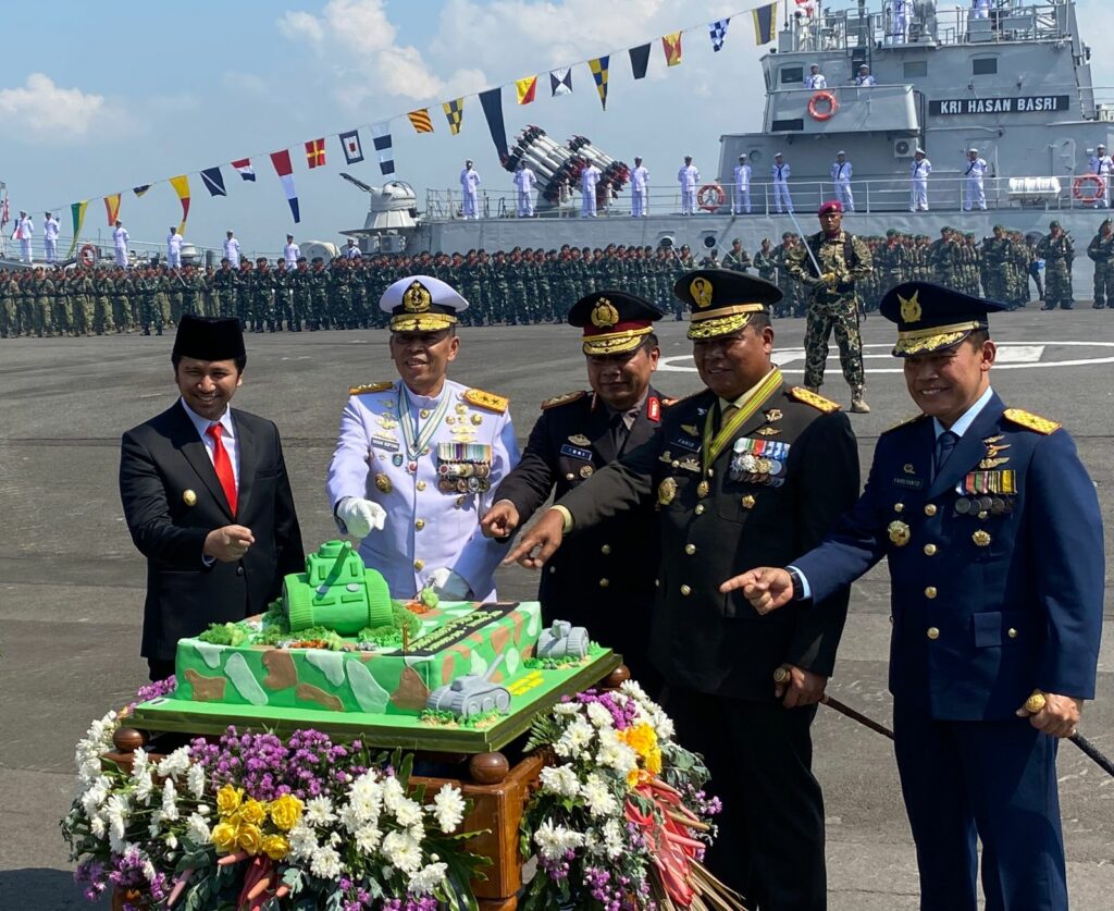 Peringatan HUT TNI Ke-78 Di Koarmada II Surabaya - Suara Surabaya