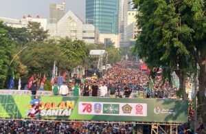 Jalan Sehat Peringati Hari Santri 2023