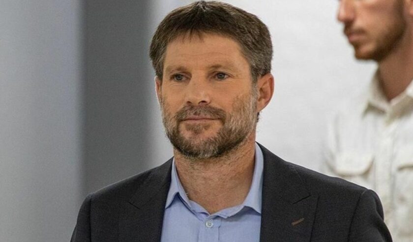 Bezalel Smotrich Menteri Keuangan Israel. Foto: Anadolu