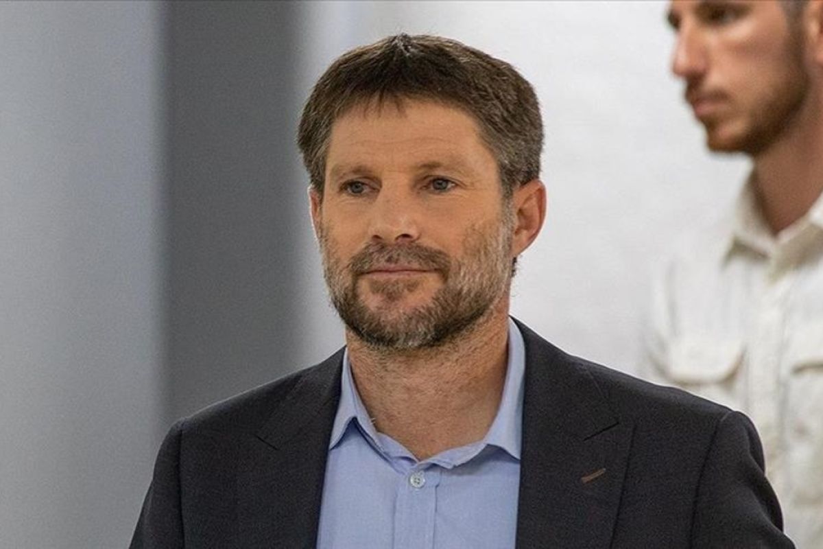 Bezalel Smotrich Menteri Keuangan Israel. Foto: Anadolu