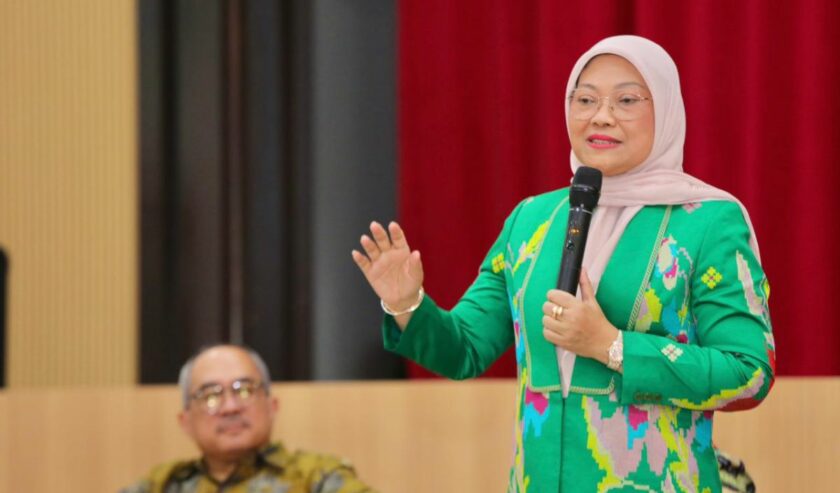 Ida Fauziyah Menteri Ketenagakerjaan (Menaker).