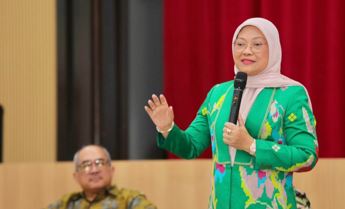 Ida Fauziyah Menteri Ketenagakerjaan (Menaker).