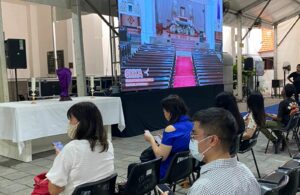 Konferensi Pers Rangkaian Paskah Gereja Katolik Paroki Hati Kudus Yesus Katedral Surabaya