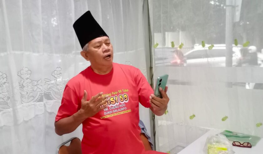 HM Cheng Ho Djadi Galajapo, komedian dan pendakwah. Foto: Istimewa