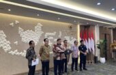 Konferensi pers di kantor Kemenko Perekonomian di Jakarta, Jumat (17/5/2024). Foto: Antara