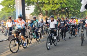 Navy Fun Bike Hardikal Ke-78: Gowes di Daerah Terbatas Markas TNI AL