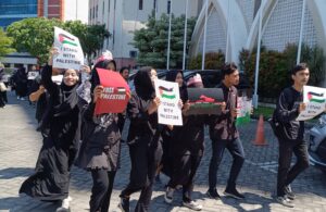 Civitas Akademika Muhammadiyah Gelar Aksi Bela Palestina