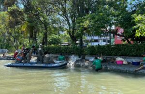 Patroli Susur Sungai Tegur Pembuang Rumen Hewan Kurban