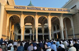 40.000 Jemaah Salat Iduladha di Masjid Al Akbar Surabaya