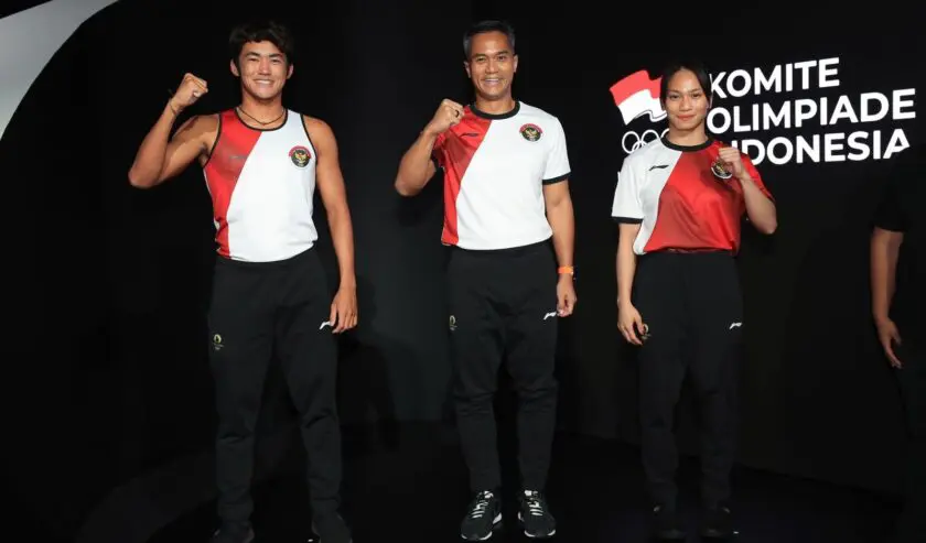 Desain Jersey Tim Indonesia untuk Olimpiade Paris 2024 Resmi Diluncurkan -  Suara Surabaya