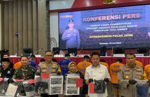 Polda Jatim Amankan Oknum Pesilat Pengeroyok Polisi di Jember