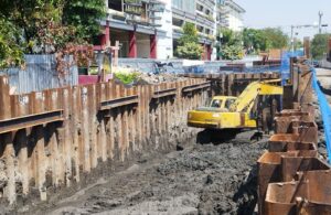 Pengerjaan Tunnel Terminal Intermoda Joyoboyo – Kebun Binatang Surabaya